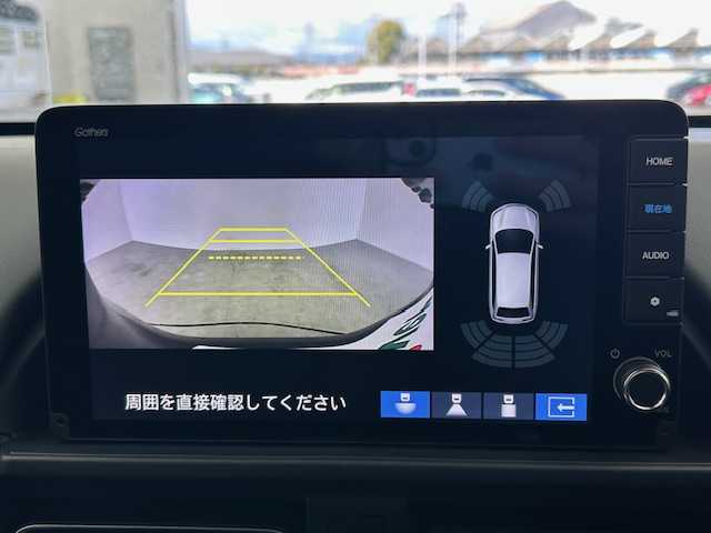 ホンダ フリード クロスター 愛知県 2025(令7)年 0.1万km未満 クリスタルブラックパール 純正9インチナビ　/（フルセグ／Bluetooth）　/レーダークルーズコントロール　/バックモニター　/コーナーセンサー　/衝突軽減システム　/レーンキープアシスト　/ブラインドスポットモニター　/両側パワースライドドア　/ハーフレザーシート（ブラック）　/前席シートヒーター　/純正AW　