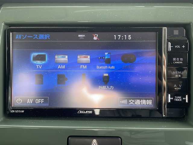 スズキ ハスラー Jスタイル 沖縄県 2015(平27)年 8.4万km クールカーキパールメタリック/ホワイト2トーンルーフ 県外仕入/禁煙車/社外ナビ/CD/SD/BT/ワンセグ/レーダーブレーキサポート/ビルトインETC/横滑り防止装置/アイドリングストップ/シートヒーター/HIDヘッドライト/オートライト/純正フロアマット/プッシュスタート/スマートキー/スペアキー/取扱説明書/保証書/記録簿