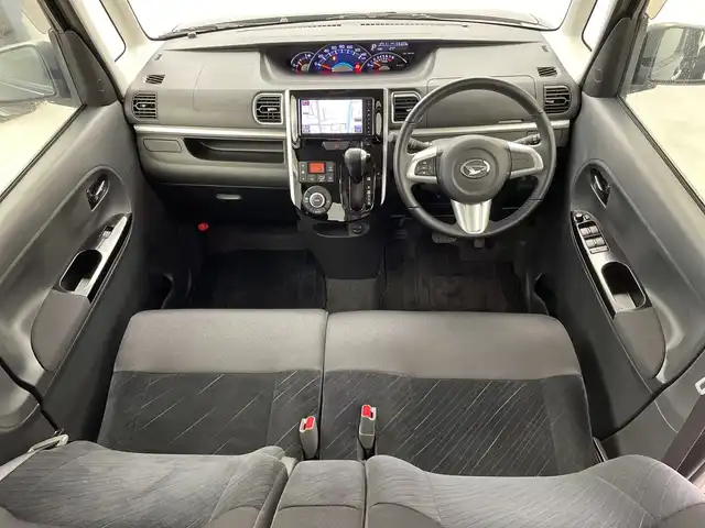 ダイハツ タント カスタム RS スマートセレ SA 新潟県 2014(平26)年 6万km ナイトシャドーパープルクリスタルM 純正ディーラーOPナビ（型式：NSZN-W64D）/・CD/DVD/Bluetooth/フルセグ/USB/バックモニター/衝突被害軽減システム/両側パワースライドドア/ベンチシート/純正フロアマット/純正キセノンヘッドライト/オートライト/純正15インチAW夏タイヤ/ABS/横滑り防止機能