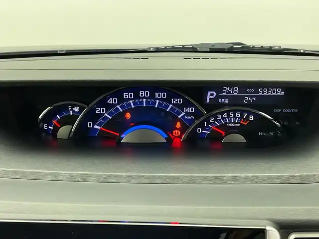 ダイハツ タント カスタム RS スマートセレ SA 新潟県 2014(平26)年 6万km ナイトシャドーパープルクリスタルM 純正ディーラーOPナビ（型式：NSZN-W64D）/・CD/DVD/Bluetooth/フルセグ/USB/バックモニター/衝突被害軽減システム/両側パワースライドドア/ベンチシート/純正フロアマット/純正キセノンヘッドライト/オートライト/純正15インチAW夏タイヤ/ABS/横滑り防止機能