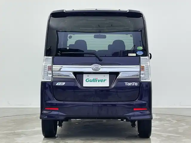 ダイハツ タント カスタム RS スマートセレ SA 新潟県 2014(平26)年 6万km ナイトシャドーパープルクリスタルM 純正ディーラーOPナビ（型式：NSZN-W64D）/・CD/DVD/Bluetooth/フルセグ/USB/バックモニター/衝突被害軽減システム/両側パワースライドドア/ベンチシート/純正フロアマット/純正キセノンヘッドライト/オートライト/純正15インチAW夏タイヤ/ABS/横滑り防止機能