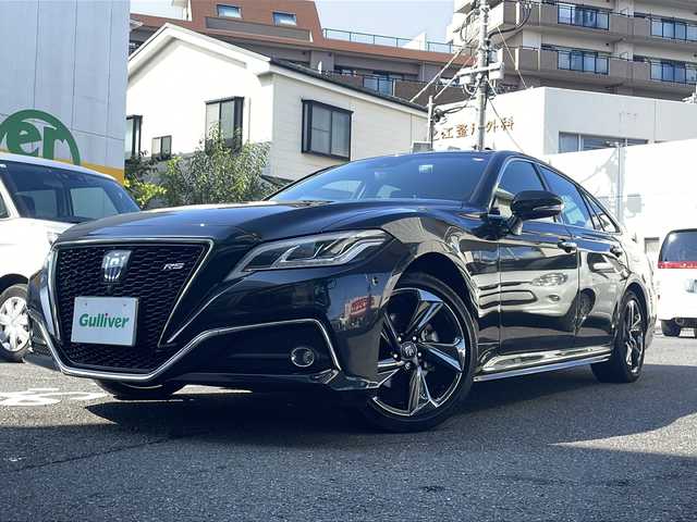 トヨタ クラウン ハイブリッド RS リミテッド 東京都 2020(令2)年 3.6万km プレシャスブラックパール ワンオーナー/純正メモリナビ/・フルセグTV/BT/AM/FM/バック&全周囲カメラ/プッシュスタート/前席パワーシート/前席シートヒーター/ステアリングヒーター/ビルトインETC2.0/前後CELLSTAR製ドライブレコーダー（CS-91FH）/USB入力端子/１００V電源/純正フロアマット/追従型クルーズコントロール/アイドリングストップ/レーンキープアシスト/コーナーセンサー/オートライト/オートマチックハイビーム/盗難防止装置/純正18インチAW/LEDヘッドライト/エアバック（ダブル+サイド）/衝突被害軽減システム/スマートキー×２/保証書/取扱説明書
