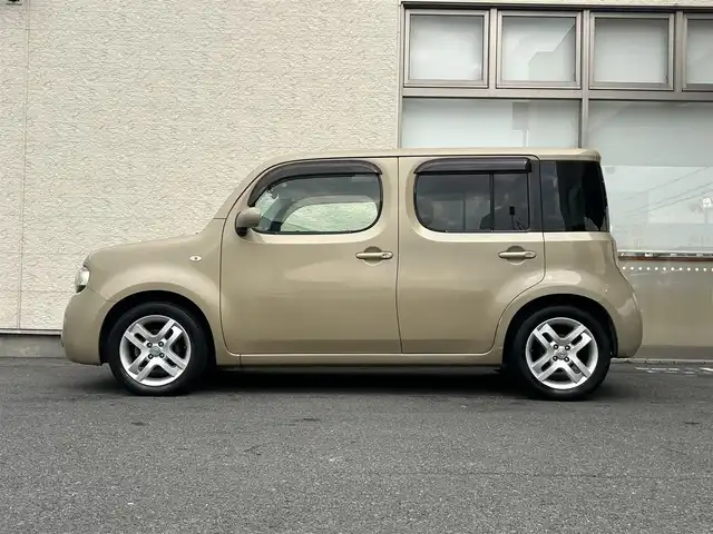 日産 キューブ 15G 大阪府 2008(平20)年 7.4万km クラフトダンボール ガラスルーフ/純正ナビ フルセグTV CD DVD/バックカメラ/ビルトインETC/ドラレコ/スマートキー/オートエアコン/オートライト/フォグライト/ステアリングリモコン/革巻きステアリング/アルミホイール/W カーテン エアバッグ/保証書 取説 ナビ取説/禁煙車