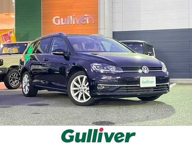 フォルクスワーゲン ゴルフ ヴァリアント TSI コンフォートライン テックエディション 佐賀県 2019(令1)年 2.7万km ディープブラックパールエフェクト