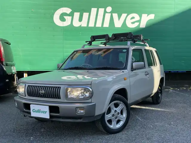 日産 ラシーン ft タイプS 東京都 1997(平9)年 5.8万km サンドベージュ ワンオーナー/オーディオ/・CD/AM/FM/ルーフレール/純正15インチアルミホイール/Wエアバッグ/ABS/保証書/取扱説明書