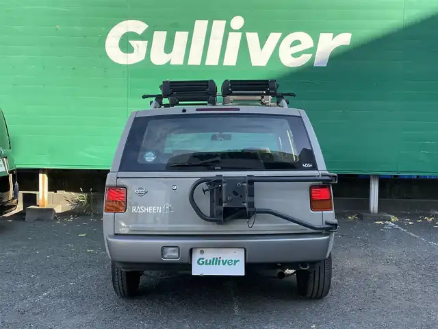 日産 ラシーン ft タイプS 東京都 1997(平9)年 5.8万km サンドベージュ ワンオーナー/オーディオ/・CD/AM/FM/ルーフレール/純正15インチアルミホイール/Wエアバッグ/ABS/保証書/取扱説明書