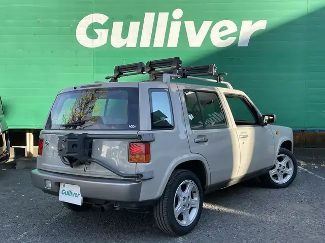 日産 ラシーン ft タイプS 東京都 1997(平9)年 5.8万km サンドベージュ ワンオーナー/オーディオ/・CD/AM/FM/ルーフレール/純正15インチアルミホイール/Wエアバッグ/ABS/保証書/取扱説明書