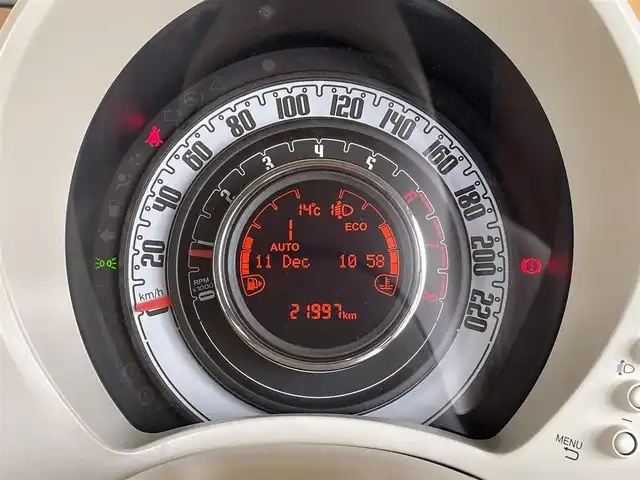 フィアット ５００ 1．2 ポップ 愛知県 2021(令3)年 2.2万km Ｌグリーン ワンオーナー/純正ディスプレイオーディオ/Bluetooth/USB/キーレス/ETC/ステアリングスイッチ/アルミホイール/フォグライト/MTモード付AT/スピードリミッター/スタッドレスホイールセット