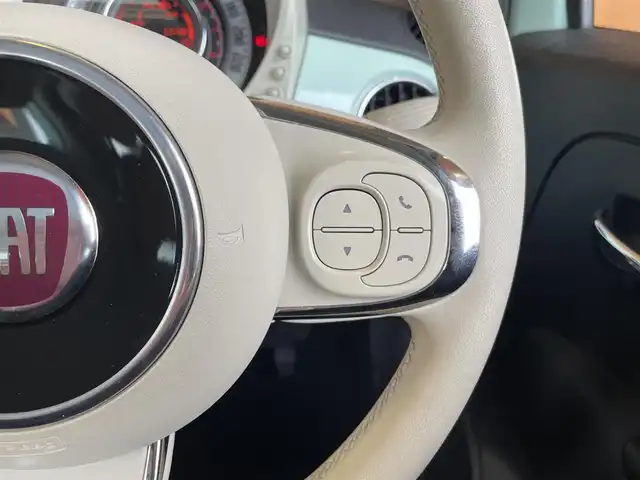 フィアット ５００ 1．2 ポップ 愛知県 2021(令3)年 2.2万km Ｌグリーン ワンオーナー/純正ディスプレイオーディオ/Bluetooth/USB/キーレス/ETC/ステアリングスイッチ/アルミホイール/フォグライト/MTモード付AT/スピードリミッター/スタッドレスホイールセット