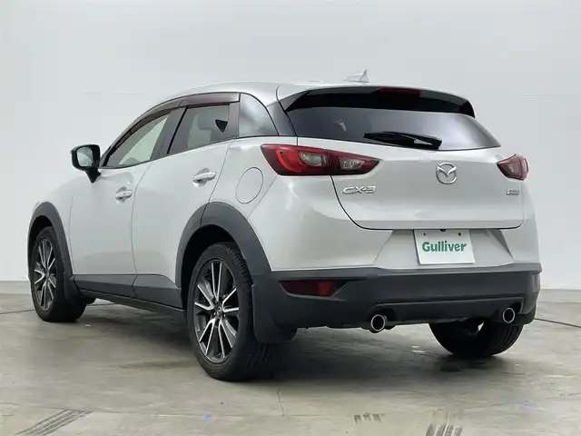 マツダ ＣＸ－３ 岡山県 2015(平27)年 7.7万km セラミックM 純正ナビ/・FM/AM/Bluetooth/フルセグ/CD/DVD/バックカメラ/衝突軽減ブレーキ/レーンキープアシスト/レーダークルーズコントロール/ETC/HUD/LEDヘッドライト/パドルシフト/純正18インチアルミ/純正フロアマット/スマートキー/アイドリングストップ