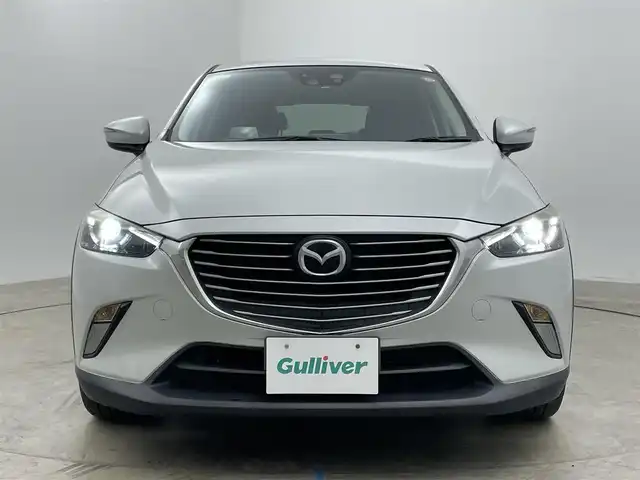 マツダ ＣＸ－３ 岡山県 2015(平27)年 7.7万km セラミックM 純正ナビ/・FM/AM/Bluetooth/フルセグ/CD/DVD/バックカメラ/衝突軽減ブレーキ/レーンキープアシスト/レーダークルーズコントロール/ETC/HUD/LEDヘッドライト/パドルシフト/純正18インチアルミ/純正フロアマット/スマートキー/アイドリングストップ