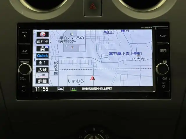 日産 ノート X 三重県 2019(平31)年 1.5万km ブリリアントホワイトパール ガソリン/FF/フロアCVT/純正 7インチナビ MM318D-W/（FM/AM/CD/DVD/iPod/SD/TV/WALKMAN/USB/Bluetooth/MUSIC STOCKER）/【OP】アラウンドビューモニター（移動物検知機能付）*/ドライブレコーダー 前方/ETC/安全/・エマージェンシーブレーキ/・LDW（車線逸脱警報）/・フロント＆バックソナー/・踏み間違い衝突防止アシスト/・ハイビームアシスト/・VDC（ビークルダイナミクスコントロール）/など/装備/・【OP】インテリジェント ルームミラー（デジタルインナーミラー）/・【OP】ヒーター付ドアミラー*/・マニュアルエアコン/・プッシュスタート/・電動格納ドアミラー/・純正 15inAW/・インテリジェントキーx1/など