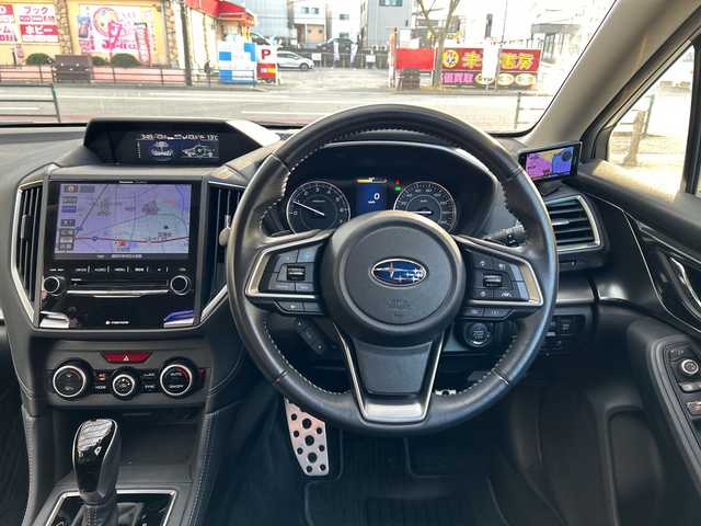 スバル インプレッサ Ｇ４ 2．0i－S アイサイト 福岡県 2017(平29)年 1.5万km クリスタルホワイトP 純正ナビ/純正フロアマット/ETC/IPOD/TV（フルセグ）/SD/FM／AM/Bluetoothオーディオ/メモリーミュージック/DISC/ハンズフリー/クルーズコントロール/オートライト/電動格納ミラー/プッシュスタート/ドライブレコーダー（前SDあり）/パドルシフト/ヒルアシスト/プリクラッシュ/リヤビークルディテクション/レーンキープ/レーダー探知機/横滑り防止/アイドリングストップ