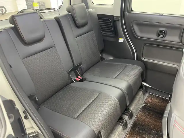 スズキ スペーシア カスタム HYBRID XS ターボ 福岡県 2019(平31)年 5.2万km ピュアホワイトパール 純正８型ナビ／フルセグＴＶ　/バックカメラ　/ビルトインＥＴＣ　/クルーズコントロール　/コーナーセンサー　/衝突軽減ブレーキ　/レーンキープ　/アイドリングストップ　/盗難防止装置　/パドルシフト　/両側電動スライドドア　/シートヒーター　/ハーフレザーシート　/ステアリングスイッチ　/ＬＥＤヘッドライト　/純正１５インチアルミホイール