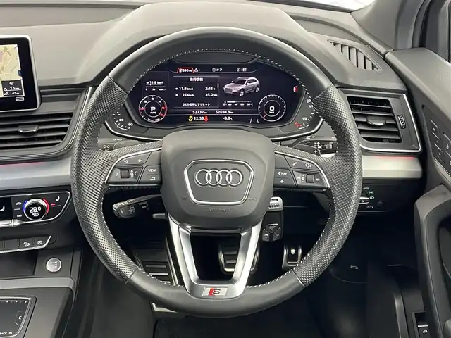 アウディ Ｑ５ Sライン ダイナミックリミテッド 埼玉県 2019(令1)年 5.3万km ミトスブラックメタリック メーカーナビ　サラウンドビューカメラ　ＥＴＣ２．０　前後ドライブレコーダー　プレセンスシティ　アダプティブクルーズコントロール　シートヒーター　パドルシフト　ハーフレザー　マトリクスＬＥＤライト　ＴＶ