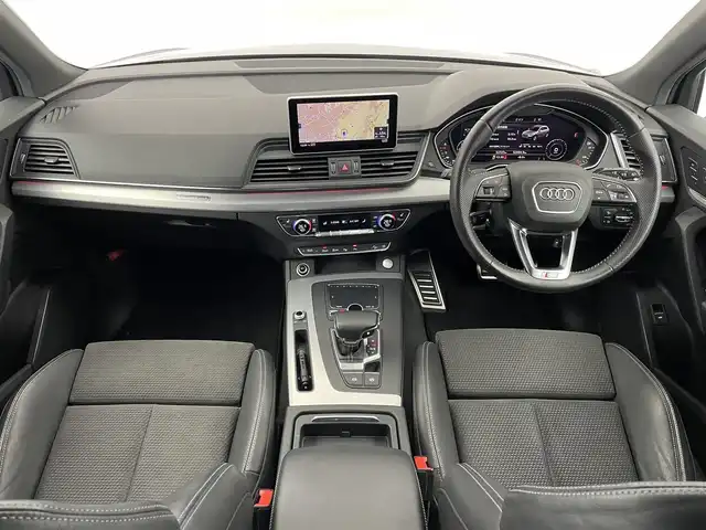 アウディ Ｑ５ Sライン ダイナミックリミテッド 埼玉県 2019(令1)年 5.3万km ミトスブラックメタリック メーカーナビ　サラウンドビューカメラ　ＥＴＣ２．０　前後ドライブレコーダー　プレセンスシティ　アダプティブクルーズコントロール　シートヒーター　パドルシフト　ハーフレザー　マトリクスＬＥＤライト　ＴＶ
