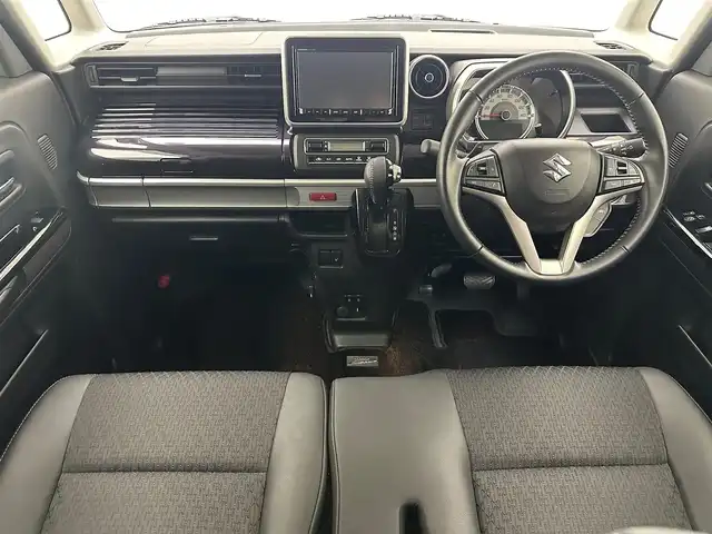 スズキ スペーシア カスタム HYBRID XS ターボ 兵庫県 2023(令5)年 1.3万km ピュアホワイトパール ・純正メモリナビ/・全方位カメラ/・前後ドライブレコーダー/・ビルドインETC/・衝突軽減ブレーキ/・レーンキープアシスト/・追従クルーズコントロール/・両側パワスラ/・ヘッドアップディスプレイ/・シートヒーターD席/・ハーフレザーシート/・パドルシフト/・LEDヘッドライト/・LEDフォグランプ/・純正フロアマット/・ドアバイザー/・アイドリングストップ/・純正15インチアルミホイール/・スマートキー/・スペアキー1本/・プッシュスタート