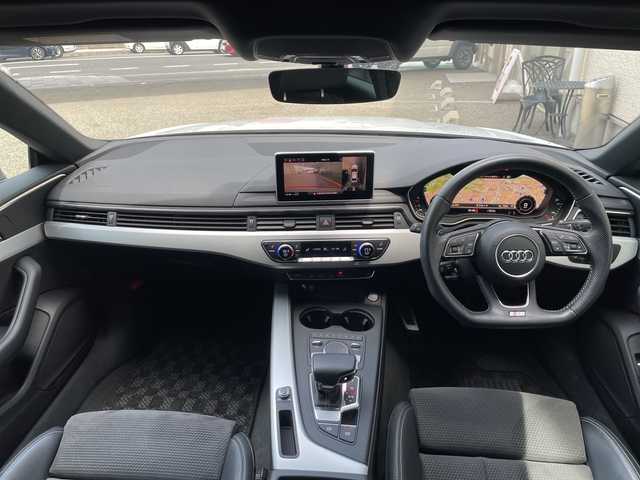 アウディ Ａ５ SB 40TFSIスポーツ 兵庫県 2019(令1)年 4.6万km グレイシアホワイトメタリック 純正メーカーナビ/Bluetooth/DISC/USB/AUX/AM/FM/TV/全方位・バック・フロントカメラ/パノラマサンルーフ/パークアシスト/バーチャルコックピット/ブラインドスポットモニター/衝突被害軽減システム/アダプティブクルーズコントロール/レーンキープアシスト/前後コーナーセンサー/横滑り防止装置/パワーバックドア/パワーシート（前席）/シートヒーター（前席）/前方ドライブレコーダー/純正ビルトインETC2.0/パドルシフト/ブレーキホールド/純正アルミホイール/盗難防止装置/LEDヘッドライト/スペアキー（1本）/保証書/取扱説明書