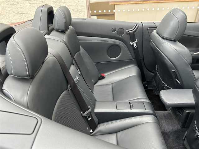 レクサス ＩＳ 250C バージョンL 大阪府 2011(平23)年 4.3万km レッドマイカクリスタルシャイン オープンカー/純正HDDナビ/（ワンセグ/BT/CD/DVD）/バックカメラ/クルーズコントロール/横滑り防止システム/前後コーナーセンサー/プッシュスタート/黒レザーシート/前席パワーシート/純正17インチAW/保証書/取扱説明書/スペアキー　有