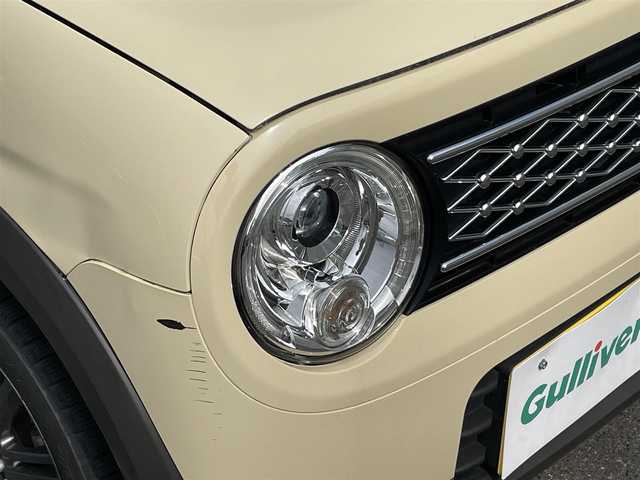スズキ ラパン X 岩手県 2022(令4)年 3万km シフォンアイボリーM 禁煙車/4WD/社外オーディオ/→Bluetooth/CD/DVD/FM/AM/バックカメラ/前席シートヒーター/クリアランスソナー/リアコーナーセンサー/レーンキープアシスト/横滑り防止装置/衝突軽減ブレーキ/〇プッシュスタート/〇電動格納ミラー/〇ドアバイザー/〇フロアマット/〇USBポート/→タイプA/タイプC　/〇シガーソケット/オートライト/HIDヘッドライト/ビルトインETC/夏タイヤ純正アルミホイール車載/スペアキー