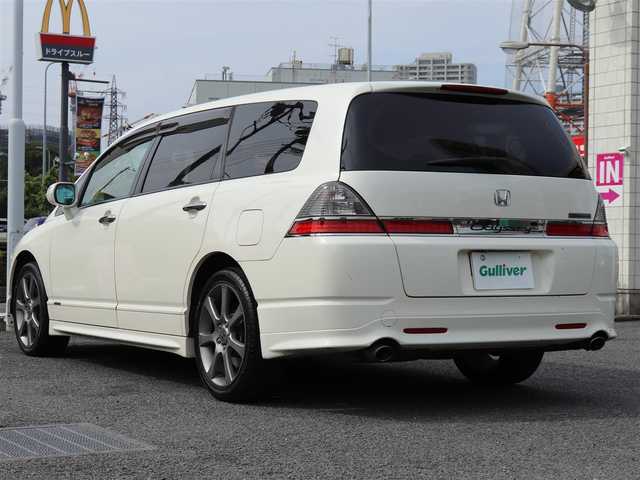 ホンダ オデッセイ アブソルート 神奈川県 2007(平19)年 18.8万km プレミアムホワイトパール ETC /純正18インチアルミホイール/純正フロアマット /ドアバイザー/ワンオーナー/保証書/取説