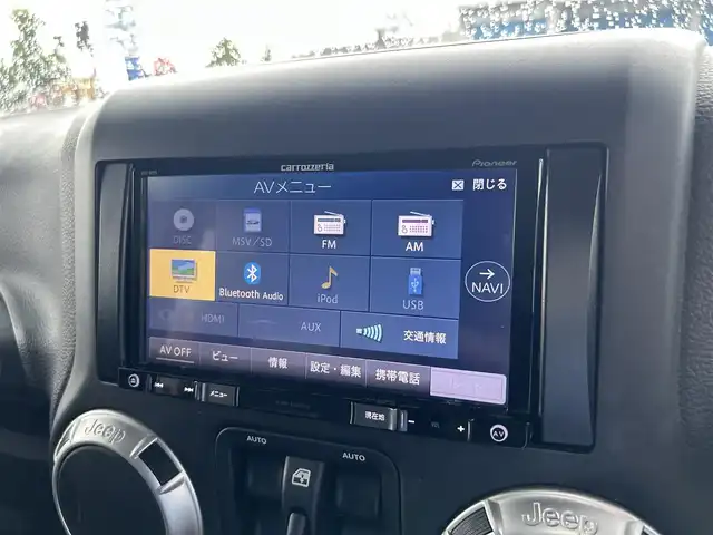 クライスラー・ジープ ジープ ラングラー アンリミテッド サハラ 滋賀県 2016(平28)年 5.1万km ビレットシルバー ワンオーナー/ドライブレコーダー前後/社外ナビ/フルセグTV/CD/DVD/SD/Bluetooth/サイド/バックカメラ/クルーズコントロール/ALPINEスピーカー/オートライト/ETC
