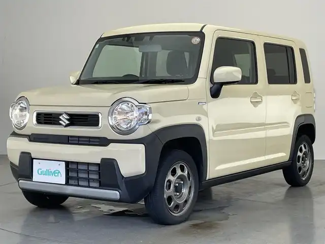 スズキ ハスラー HYBRID G 愛知県 2021(令3)年 3.4万km シフォンアイボリーM 社外ＤＡ　バックカメラ　禁煙車　ＥＴＣ　Ｂｌｕｅｔｏｏｔｈ　シートヒーター　レーンキープ　衝突軽減　後退サポート　オートハイビーム　プッシュスタート　スマートキー　ＨＩＤヘッドライト　コーナーセンサー