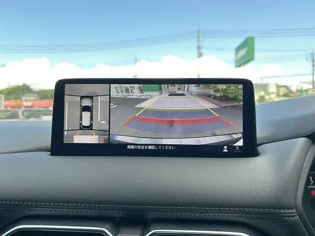 マツダ ＣＸ－５ 20S ブラックトーンED 岡山県 2022(令4)年 1.6万km ジェットブラックマイカ 純正10.25インチセンターディスプレイ/Bluetooth、AM、FM、フルセグTV/Apple Carplay、Android　Auto/全方位カメラ/運転席メモリーシート/パワーシート/前席シートヒーター/ステアリングヒーター/パドルシフト/ハンズフリー機能付きパワーバックドア/アドバンスドスマートシティブレーキアシスト/スマートシティブブレーキサポート/AT誤発進抑制制御/レーダークルーズコントロール/車線逸脱警報システム/ブラインドスポットモニタリング/ドライバーアテンションアラート/リアパーキングセンサー/アダブティブLEDヘッドライト/レーンキープアシストシステム/交通標識認識システム