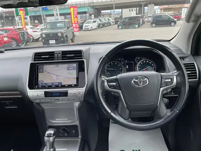 トヨタ ランドクルーザー プラド TX Lパッケージ 石川県 2020(令2)年 3.3万km 黒 4WD/純正9型ナビ/フルセグTV/バックカメラ/LEDヘッドライト/ETC/革シート/シートヒーター&クーラー/サンルーフ/RAYSアルミホイール/純正AW&スタッドレス積み込み/ドライブレコーダー/レーダークルーズ/トヨタセーフティセンス