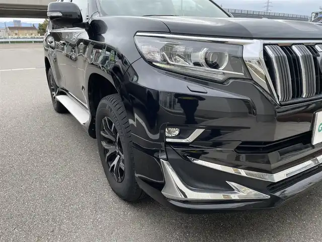 トヨタ ランドクルーザー プラド TX Lパッケージ 石川県 2020(令2)年 3.3万km 黒 4WD/純正9型ナビ/フルセグTV/バックカメラ/LEDヘッドライト/ETC/革シート/シートヒーター&クーラー/サンルーフ/RAYSアルミホイール/純正AW&スタッドレス積み込み/ドライブレコーダー/レーダークルーズ/トヨタセーフティセンス
