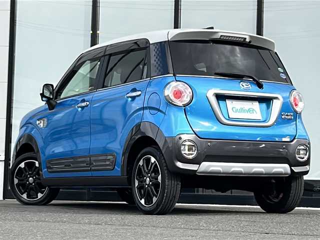 ダイハツ キャスト アクティバ G SAⅡ 山形県 2017(平29)年 5万km スプラッシュブルーM 禁煙車/4WD/スマートアシストII/前後コーナーセンサー/純正ナビ/（Bluetooth/CD/DVD/フルセグ)/バックカメラ/LEDオートライト/フォグランプ/ドライブレコーダー/ステアリングスイッチ/レーダー探知機/ETC/純正AW/純正フロアマット/電動格納ミラー/ドアバイザー