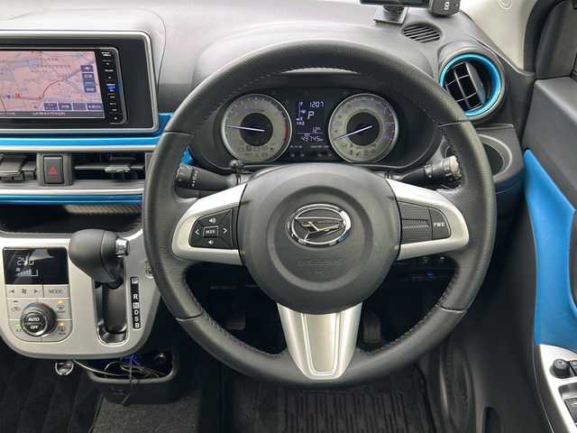 ダイハツ キャスト アクティバ G SAⅡ 山形県 2017(平29)年 5万km スプラッシュブルーM 禁煙車/4WD/スマートアシストII/前後コーナーセンサー/純正ナビ/（Bluetooth/CD/DVD/フルセグ)/バックカメラ/LEDオートライト/フォグランプ/ドライブレコーダー/ステアリングスイッチ/レーダー探知機/ETC/純正AW/純正フロアマット/電動格納ミラー/ドアバイザー