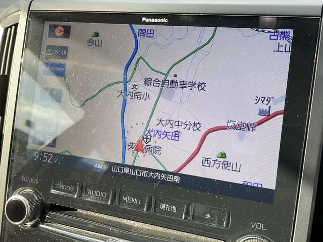 スバル フォレスター ハイブリッド アドバンス 山口県 2019(平31)年 3.5万km クリスタルブラックシリカ 純正ナビ/DVD/CD/SD/MSV/BT/USB/フルセグTV/フロント/サイド/バックカメラ/黒レザーシート/前席パワーシート/全席シートヒーター/純正エアロ/純正18インチアルミホイール/純正LEDヘッドライト/純正フォグランプ/オートライト/革巻きステアリング/ステアリングスイッチ/ステアリングヒーター/クルーズコントロール/パドルシフト/パワーバックドア/オートパーキングホールド/デジタルインナーミラー/アイサイト/横滑り防止/LKA/BSM/スマートキー×２/ドライブレコーダー/ルーフレール/純正フロアマット/トランクカバー/純正ドアバイザー/ETC/電動格納ウインカードアミラー(オート機能付き)