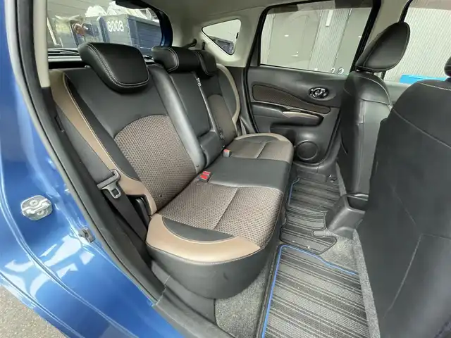 日産 ノート e－パワー メダリスト 滋賀県 2020(令2)年 6.7万km シャイニングブルー アルパイン9型ナビ/（BT/CD/DVD/フルセグ）/全方位カメラ/デジタルインナーミラー/前後ドライブレコーダー/衝突被害軽減ブレーキ/レーダークルーズコントロール/レーンキープアシスト/横滑り防止装置/ハーフレザーシート/オートライト/LEDヘッドライト/ステアリングスイッチ/プッシュスタート/オートエアコン