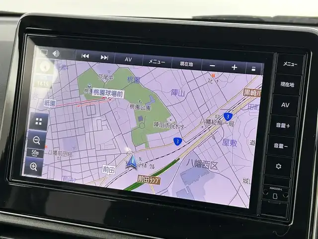 日産 デイズ HWS G ターボ プロパイロットED 福岡県 2023(令5)年 0.1万km オーシャンブルーP 純正９型ナビ（ＢＴ，フルセグＴＶ）　/アラウンドビューモニター　/プロパイロット　/ＡＣＣ　/コーナーセンサー　/エマージェンシーブレーキ　/レーンキープ　/ＢＳＭ　/アイドリングストップ　/純正１５インチＡＷ　/ＬＥＤ