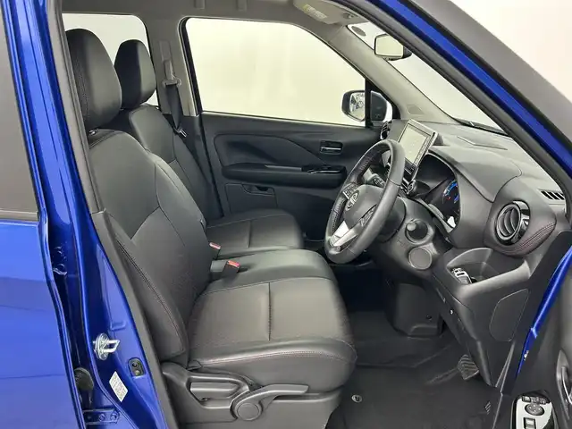 日産 デイズ HWS G ターボ プロパイロットED 福岡県 2023(令5)年 0.1万km オーシャンブルーP 純正９型ナビ（ＢＴ，フルセグＴＶ）　/アラウンドビューモニター　/プロパイロット　/ＡＣＣ　/コーナーセンサー　/エマージェンシーブレーキ　/レーンキープ　/ＢＳＭ　/アイドリングストップ　/純正１５インチＡＷ　/ＬＥＤ