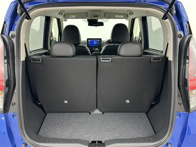 日産 デイズ HWS G ターボ プロパイロットED 福岡県 2023(令5)年 0.1万km オーシャンブルーP 純正９型ナビ（ＢＴ，フルセグＴＶ）　/アラウンドビューモニター　/プロパイロット　/ＡＣＣ　/コーナーセンサー　/エマージェンシーブレーキ　/レーンキープ　/ＢＳＭ　/アイドリングストップ　/純正１５インチＡＷ　/ＬＥＤ