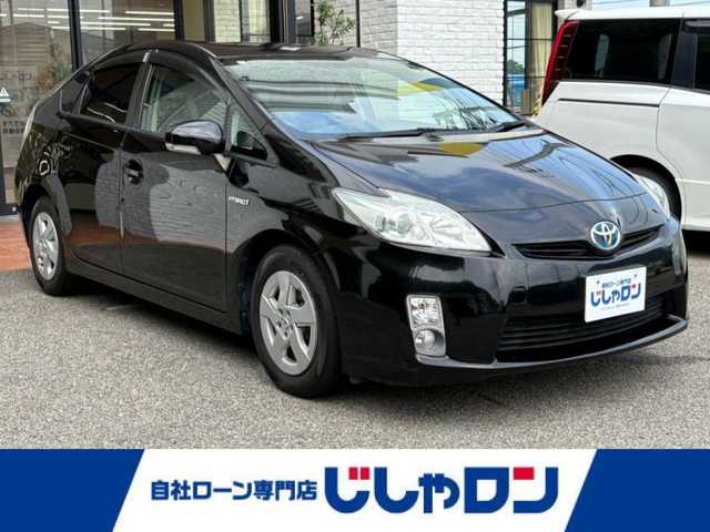 トヨタ プリウス S 高知県 2011(平23)年 8.3万km ブラック (株)IDOMが運営する【じしゃロン高知店】の自社ローン専用車両になります。こちらは現金またはオートローンご利用時の価格です。自社ローンご希望の方は別途その旨お申付け下さい