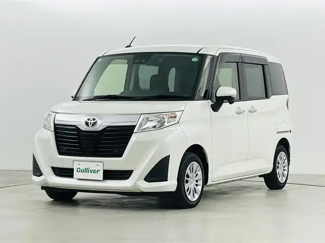 トヨタ ルーミー G コージーエディション 福島県 2020(令2)年 1.2万km パールホワイトⅢ スマートアシスト/・衝突被害軽減ブレーキ/・車線逸脱警報装置/・コーナーセンサー/・オートマチックハイビーム/社外ナビ/・型番：MDV-D407BTW/・ワンセグTV/CD/DVD/Bluetooth/・バックカメラ/・ETC/・ドライブレコーダー/両側パワースライドドア/クルーズコントロール/アイドリングストップ/ステアリングリモコン/シートヒーター(運転席/助手席)/プッシュスタート/・スマートキー/電動格納ミラー/オートライト/・ヘッドライトレベライザー/純正フロアマット/ドアバイザー