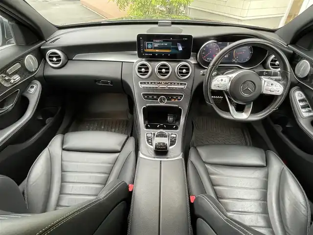 メルセデス・ベンツ Ｃ２２０ｄ ステーションワゴン アバンギャルドAMGライン 岡山県 2019(令1)年 7.6万km セレナイトグレー サンルーフ/電動リアゲート/純正アルミ/ＥＴＣ２．０/ステアリングヒーター/メモリーシート/クルーズコントロール/スマートキー/アイドリングストップ/オートライト/バックカメラ