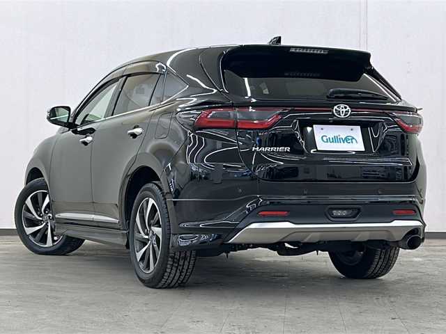 トヨタ ハリアー プログレス メタル&レザーP 道央・札幌 2017(平29)年 7.3万km ブラック /4WD//寒冷地仕様//モデリスタエアロ（フロント・サイド・リア）//クルーズコントロール追従機能あり//ETC2.0//純正メモリナビ//純正フルセグテレビ//JBLサウンド//バックカメラ//全方位カメラ//パワーバックドア//LEDライト//フォグランプ//リアフォグ//コーナーセンサー//横滑り防止装置//レーンアシスト//パーキングアシスト//アイドリングストップ//カーテンエアバッグ//レザーシート//前席シートヒーター//前席パワーシート//サンルーフ//純正ドアバイザー//プッシュスタート