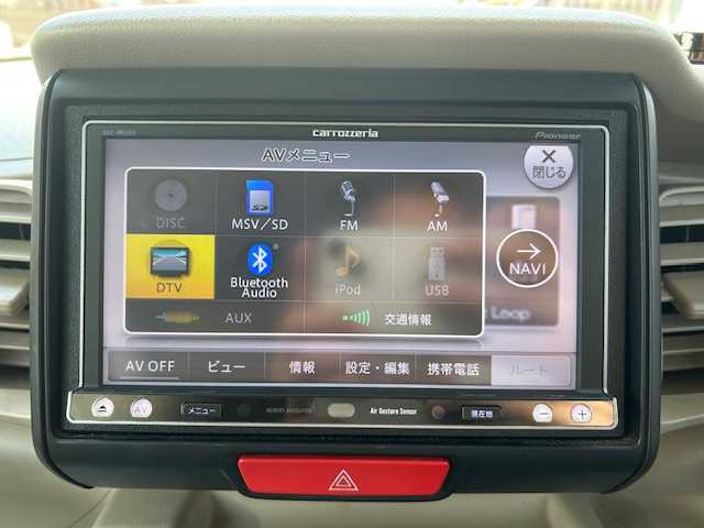 ホンダ Ｎ ＢＯＸ G 青森県 2014(平26)年 14.4万km プレミアムホワイトパール 4WD/社外メモリナビ（BlueTooth/フルセグ）/バックカメラ/社外エンジンスターター/ライトレベライザー/電動格納ミラー/プッシュスタート/ステアリングスイッチ/夏タイヤ積込み