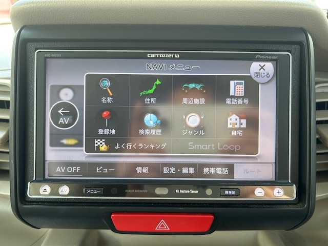 ホンダ Ｎ ＢＯＸ G 青森県 2014(平26)年 14.4万km プレミアムホワイトパール 4WD/社外メモリナビ（BlueTooth/フルセグ）/バックカメラ/社外エンジンスターター/ライトレベライザー/電動格納ミラー/プッシュスタート/ステアリングスイッチ/夏タイヤ積込み