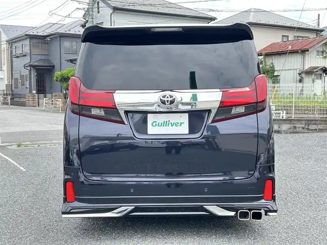 トヨタ アルファード S 埼玉県 2017(平29)年 5.9万km スパークリングブラックパールクリスタルシャイン ・モデリスタエアロ/・アルパインナビ（フルセグTV/SD/DVD/CD/BT/MDMI)/・アルパインフリップダウンモニター/・バックカメラ/・サイドカメラ（左側）/・ETC/・前後ドライブレコーダー/・パーフェクトダンパー/・電子パーキング/・ブレーキホールド/・横滑り防止装置/・コーナーセンサー/・ECOモード/・ステアリングスイッチ/・クルーズコントロール/・オートライト/・フォグライト/・プッシュスタート/・スマートキー/・スペアキー×１/・全席シートカバー/・純正フロアマット/・ドアバイザー/・純正18インチアルミホイール
