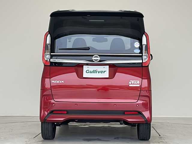 日産 ルークス HWS Gターボ プロパイロットED 愛知県 2021(令3)年 0.6万km スパークリングレッド/ブラック プロパイロット/衝突軽減システム/純正９型SDナビ（SDなし）/全方位カメラ/両側パワースライドドア/クルーズコントロール/イージーオープン機能/フルセグ/CD/DVD/Bluetooth/バックカメラ/コーナーセンサー/純正アルミホイール/LEDヘッドライト/オートライト/ステアリングスイッチ/スマートキー/プッシュスタート