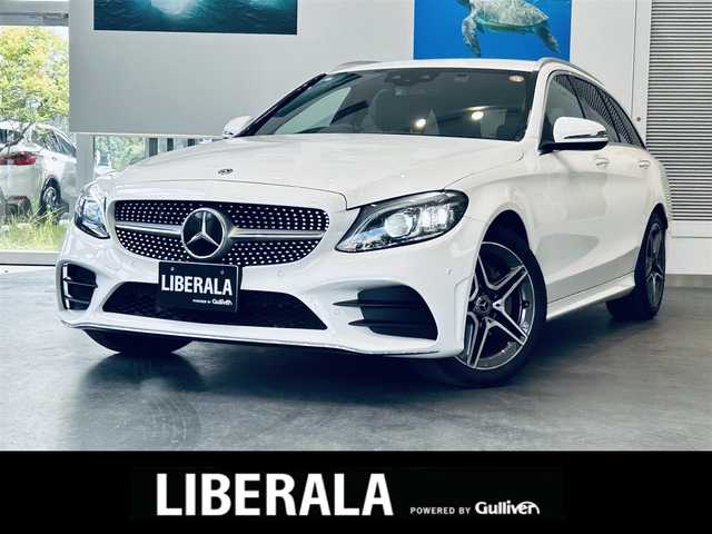メルセデス・ベンツ Ｃ２２０ｄ ステーションワゴン アバンギャルドAMGライン 大阪府 2019(令1)年 4.9万km ポーラホワイト レーダーセーフティ/黒革/メモリ付きパワーシート/シートヒーター/純正ナビ/TV/バックカメラ/applecarplay/ACC/ブラインドスポット/純正18インチAW/LEDヘッドライト/電動リアゲート