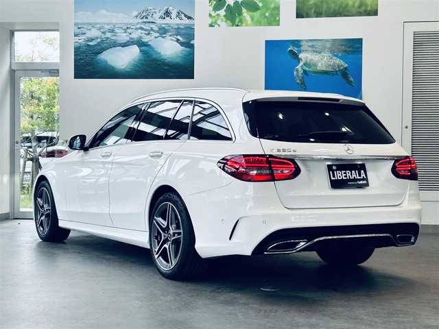 メルセデス・ベンツ Ｃ２２０ｄ ステーションワゴン アバンギャルドAMGライン 大阪府 2019(令1)年 4.9万km ポーラホワイト レーダーセーフティ/黒革/メモリ付きパワーシート/シートヒーター/純正ナビ/TV/バックカメラ/applecarplay/ACC/ブラインドスポット/純正18インチAW/LEDヘッドライト/電動リアゲート