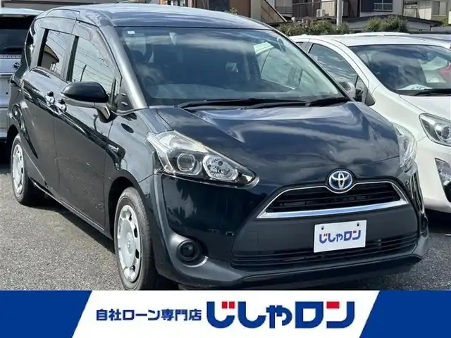 トヨタ シエンタ ハイブリッド G 埼玉県 2016(平28)年 13万km ブラックマイカ (株)IDOMが運営する【じしゃロン鳩ヶ谷店】の自社ローン専用車両になりますこちらは現金またはオートローンご利用時の価格です。自社ローンご希望の方は別途その旨お申付け下さい/純正SDナビ/純正ワンセグテレビ/Bluetooth/プッシュスタート/ETC/両側パワースライドドア/純正フロアマット/3列シート/アイドリングストップ