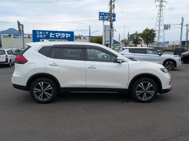 日産 エクストレイル 20Xi 福井県 2018(平30)年 4.6万km ブリリアントホワイトパール 純正18インチAW/全方位カメラ/プロパイロット/社外ナビ/フルセグテレビ/パワーバックドア/レーダークルーズコントロール/前後コーナーセンサー/パーキングアシスト/セルクロス防水シート/ETC/衝突被害軽減システム/横滑り防止装置/レーンキープアシスト/盗難防止装置/アイドリングストップ/スマートキー/ダブルエアバッグ