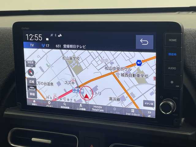 ホンダ フリード ハイブリット e:HEV AIR EX 愛媛県 2025(令7)年 0.1千km クリスタルブラックパール ９型ナビ/フルセグ／Ｂｌｕｅｔｏｏｔｈ／ａｐｐｌｅｃａｒｐｌａｙ／ａｎｄｒｏｉｄａｕｔｏ/バックカメラ/衝突軽減ブレーキ/両側パワースライドドア/レーダークルーズコントロール/レーンキープアシスト/ブラインドスポットモニター/前後コーナーセンサー/全席シートヒーター